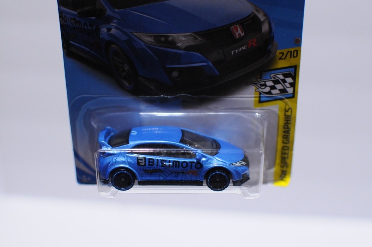 HOT WHEELS 16 HONDA CIVIC TYPE R HW SPEED GRAPHICS 2/10 #245