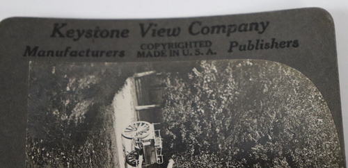 18755 Keystone Stereoview Photo Modern Artillery Transport Auto In France z9375 - Picture 4 of 5