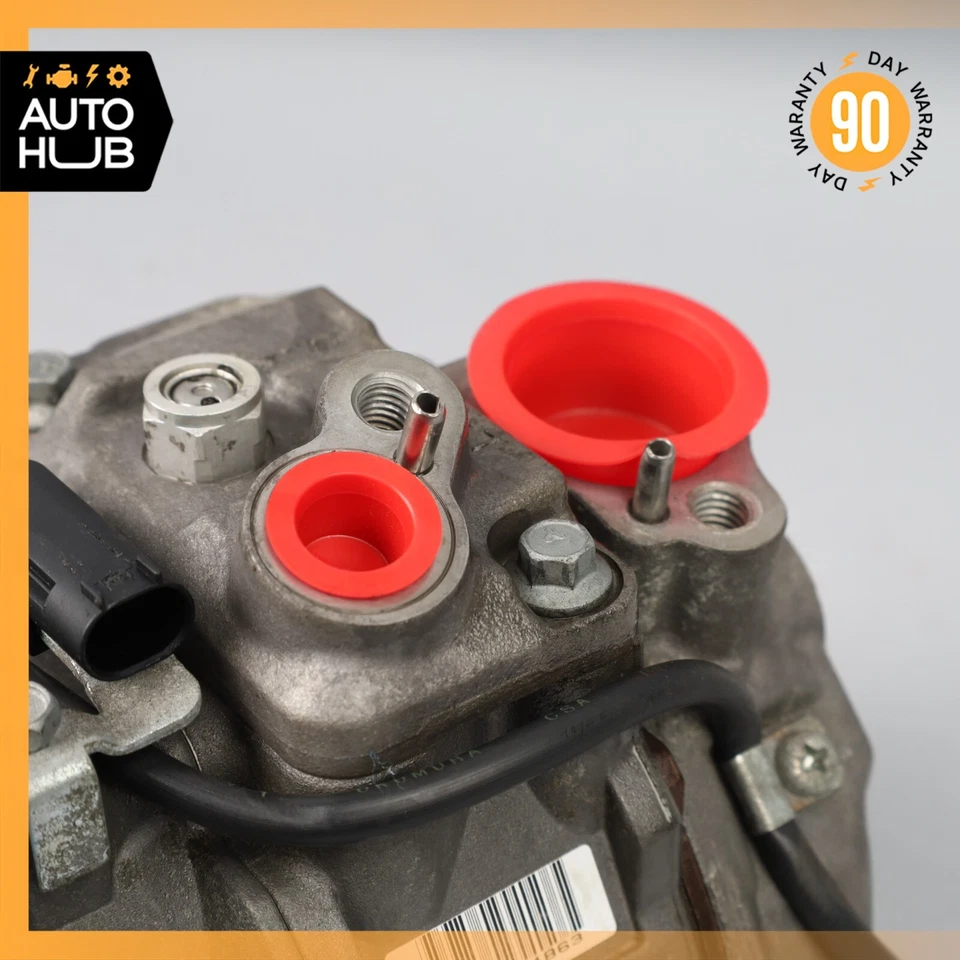 03-11 Mercedes R171 SLK55 CLK55 C55 AMG AIRE ACONDICIONADO AIRE ACONDICIONADO COMPRESOR FABRICANTE DE EQUIPOS ORIGINALES Foto 4 de 4