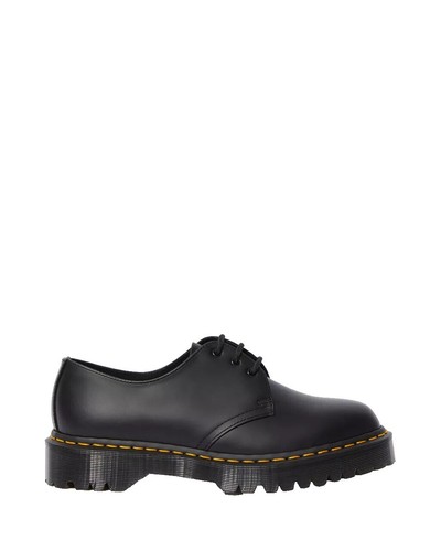Dr Martens Mens Black Leather Casual Oxfords Lace Up Shoes 11838