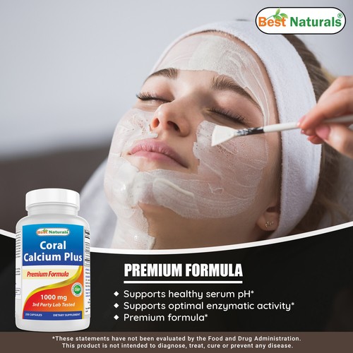 Best Naturals Coral Calcium Plus 250 Capsules - Picture 4 of 7