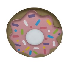 Doughnut shaped carrying case makeup etc
