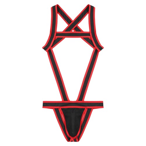 Men's Elastic Body Chest Harness Bandage Underwear Jock Straps Bodysuits AU - Picture 77 of 116