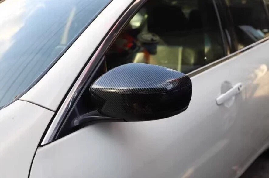 Tapa de espejo retrovisor de fibra de carbono para Infiniti G25 G35 G37 2007-2013 Foto 4 de 4