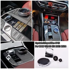 For BMW 3 4 Series G20 G21 G28 G22 G23 G26 2023-2024 4Pcs Crystal Shift Knob Set