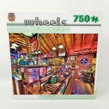 Master Pieces Wheels Vintage Pickers Linda Berman 750 Piece Jigsaw Puzzle Game