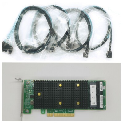 Lenovo ThinkSystem 430-16i 12G SAS/SATA Hot Bus Adapter FRU 01KN501+4*SFF-8643