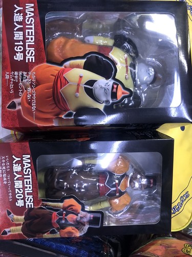 Android 19 and Android 20 Dr. Gero figure set Dragon Ball Z jumbo size - Picture 7 of 8