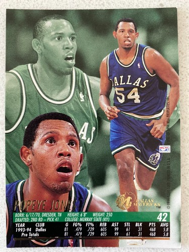 ( U SELECT CARDS ) 1994-95 Ultra Fleer Singles**🔽 - Picture 40 of 118