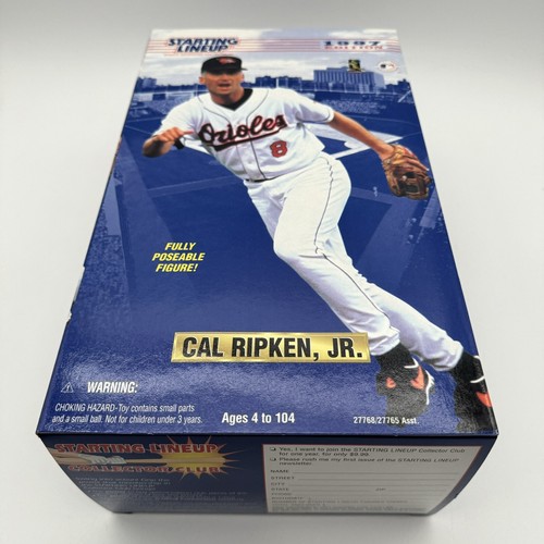 Starting Lineup MLB 1997 CAL RIPKEN JR. 12" Poseable Baseball Figure New in Box - Picture 6 of 12