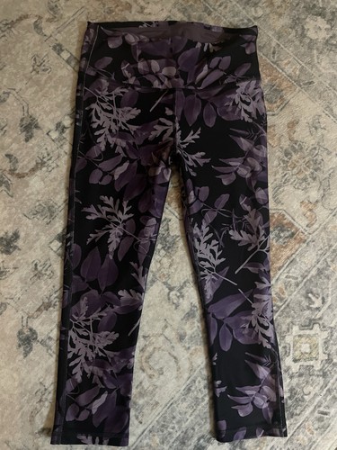 Marika Sport Tummy Control Shaping Slimming Smoothing Legging Purple M 8-10