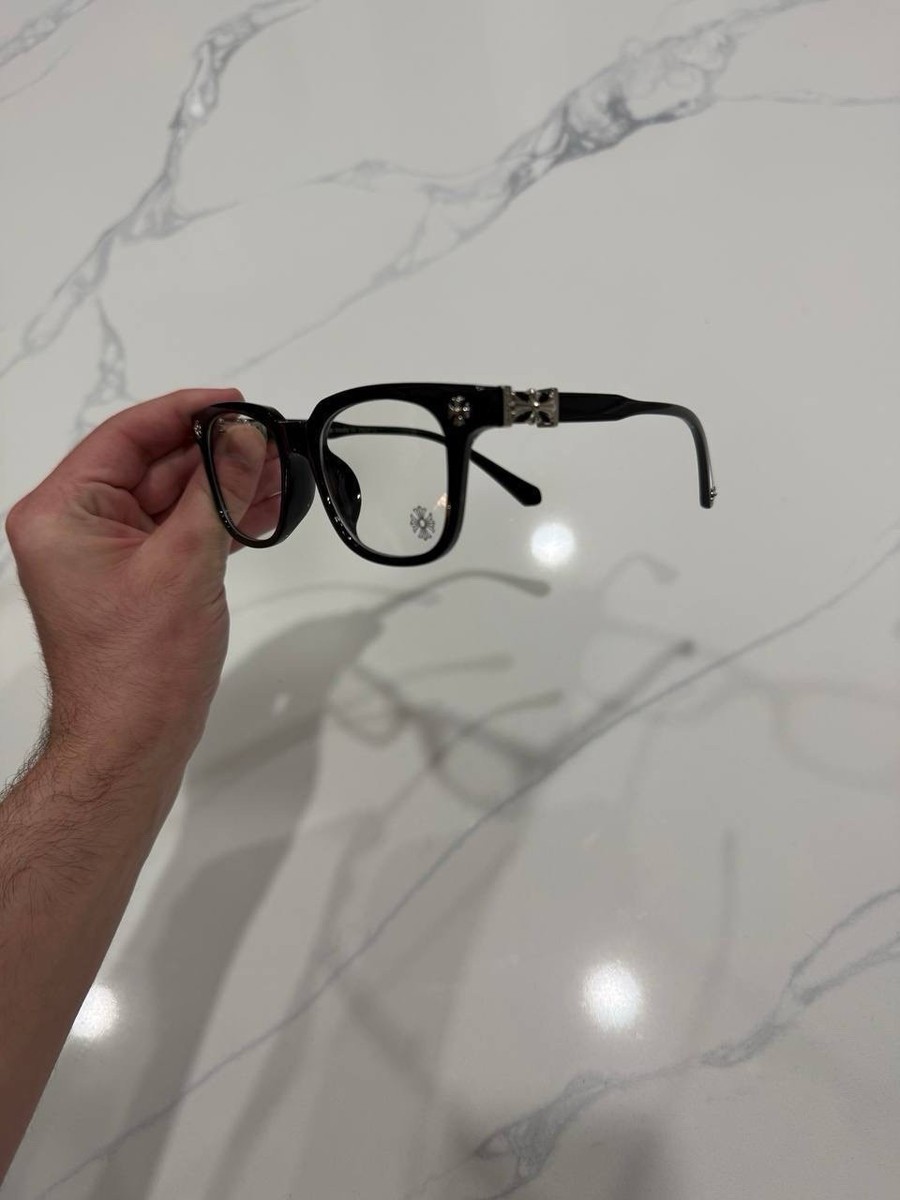 Chrome Hearts “Black / Silver” Cox Ucker Glasses For Sale | eBay