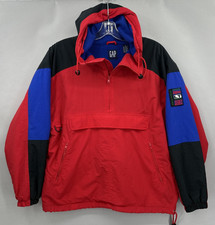 Vintage GAP Jacket Mens Medium Alpine Downhill Anorak Pullover Colorblock 90s