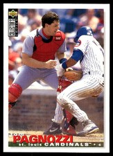 Tom Pagnozzi 1995 Collector's Choice #193 Cardinals MLB READ FREE SHIPPING