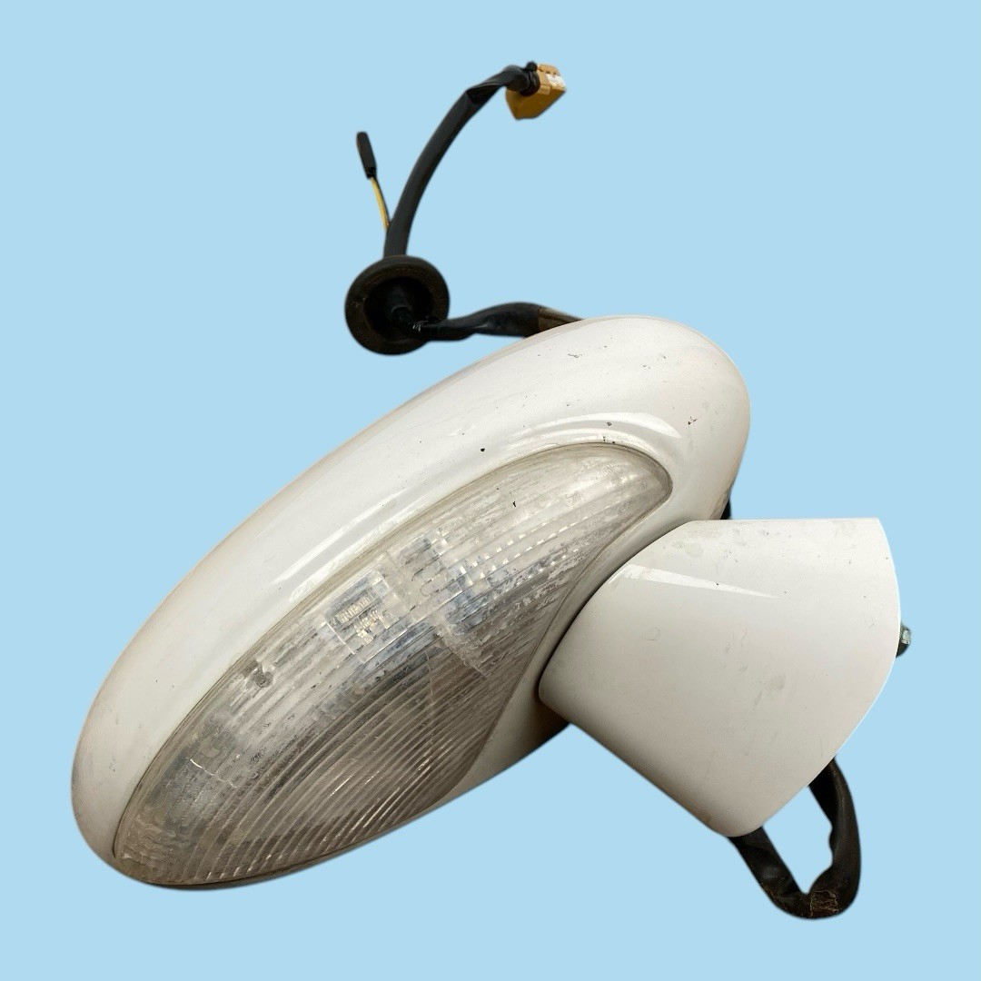 Right Side View Door Mirror White OEM 06-12 Bentley Continental Flying Spur