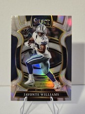 2025 Panini Select Javonte Williams #97 Concourse Level Silver Prizm