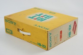MSX SONY HIT BIT Home Computer HB-101 RED Boxed Tested JAPAN Game 203218