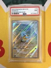 Squirtle 170/165 Sv: Pokemon Scarlatto e Viola 151 Holo - PSA 10 carte classificate