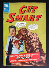 GET SMART #2 1966 Nice Copy Maxwell Smart/Don Adams Photo Cover Dell Comics