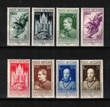 S58737 VATICAN 1936 MLH* Impression Catholique 8V Légère Trace De Lingual
