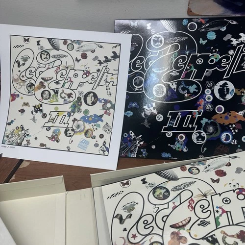 Led Zeppelin III Super Deluxe Limited Edition Box Set Vinyl Record 3LP 2CD 2014