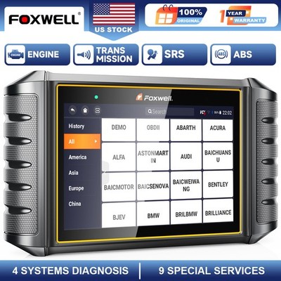 Foxwell NT716 Bidirectional Car OBD2 Scanner ABS SRS TPMS DPF EPB Oil Reset Tool