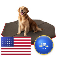 Petsfit Dog Playpen Mat Waterproof Washable Double-Sided Foldable 42.9 Dia