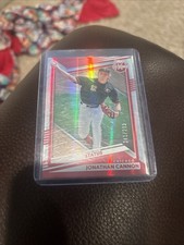 2022 Elite Extra Edition Status Red  #81 JONATHAN CANNON Serial / 299 Rc Rookie