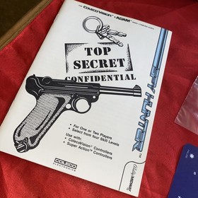 SPY HUNTER Colecovision Game Coleco. Box, manual, Controller Covers! Untested.