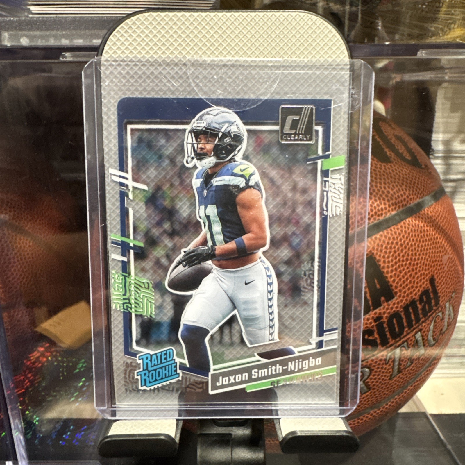2023 Clearly Donruss Football Jaxon Smith-Njigba Rated Rookie #67