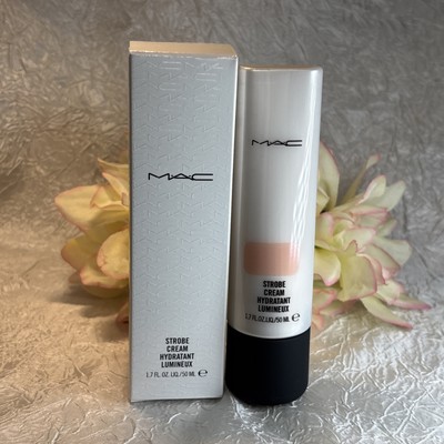 MAC Cosmetics Strobe Cream - Peachlite - Full Size 1.7oz/50ml NIB Free Shipping