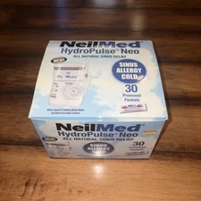 NeilMed HydroPulse Neo All Natural Sinus Relief - Pack of 30 BRAND NEW