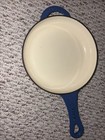 Chasseur 8.5” Blue Enameled Cast Iron Fry Pan French — photo 1