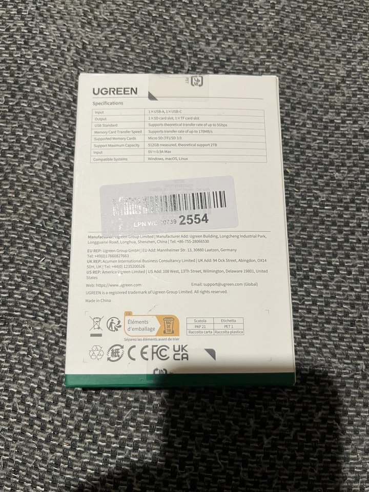 USB SD Kartenleser, USB C & USB 3.0 Speicherkartenleser für SD/Micro - Bild 3 von 3