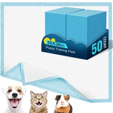 Puppy Pads XL 30"x36", 50 Count Pee Pads for Dogs Large for Doggie Cats, Disp...