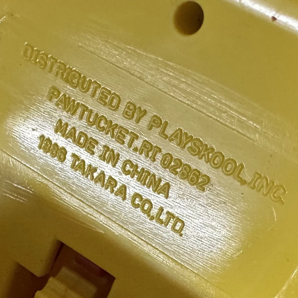 1986 TAKARA FIRST TRANSFORMERS PLAYSKOOL VINTAGE TOY JAPAN 28CM - Immagine 3 di 4