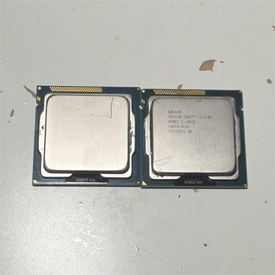 Intel core  i3-3220 & Intel Core i3-2100 3.10GHz  Dual-Core LGA1155 CPUs