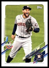 George Springer 2021 Topps Chrome #53 Astros MLB READ FREE SHIPPING AutographDen