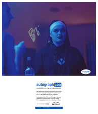 Barbie Ferreira ‘Euphoria’ Actress Signed 8x10 Photo ‘Kat’ ACOA