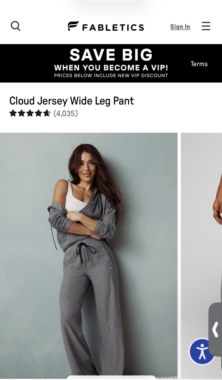 FABLETICS CLOUD JERSEY SET - image 7