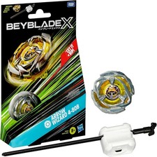 BEYBLADE X Arrow Wizard 4-80B Starter Pack Set with Stamina Type Right-Spinning