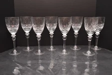 Set of 8 ROGASKA GALLIA WATER GOBLETS 9.25" Tall Glasses Stemware