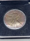 1991 American Silver Eagle $1 Dollar Nat.Toning 1 Oz .999 Fine Silver Coin!