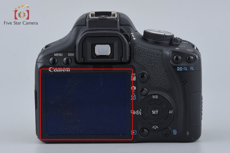 【D2118】 Canon EOS KISS X /55-200 4.5-5.6 Canon EOS Kiss X3 / Rebel T1i / 500D 15.1 MP DSLR EF-S 18-55 IS II