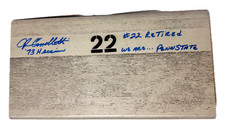 JOHN CAPPELLETTI SIGNED BEAVER STADIUM SEAT COA PENN STATE FOOTBALL HEISMAN