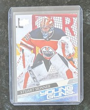 2020-21 Upper Deck #496 Stuart Skinner Young Guns YG RC Rookie Card. rookie card picture