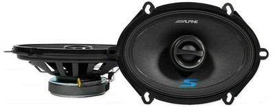   Alpine S-S57 Type-S 5  x 7  2-Way Coaxial Car Speakers   460W Max / 150W RMS