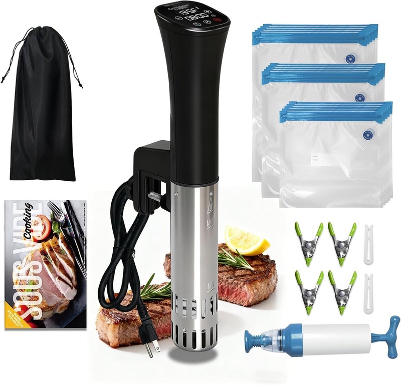 Sous Vide Cooker & Wine Chiller – 1000W Immersion Circulator for Kitchen