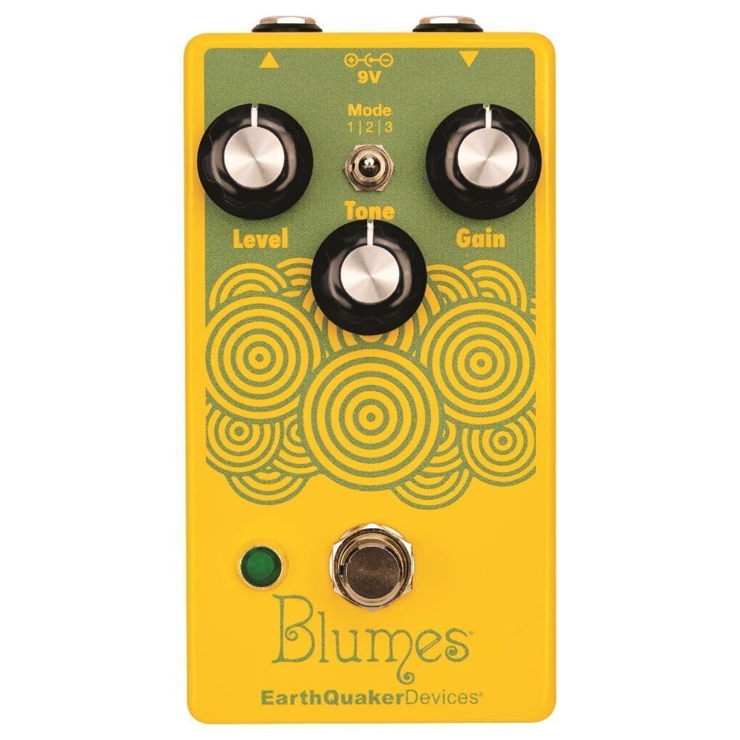 ベース EarthQuaker Devices Blumes EarthQuaker Devices Blumes Bass Overdrive Pedal with 3 Clipping