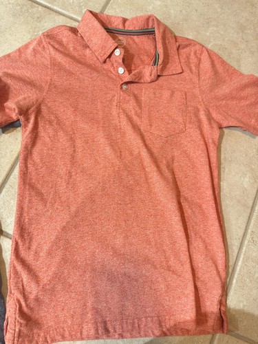 2 Boys Collared Shirts Polo School Uniform Blue Red Lot Golf Tops Size 10-12 - Picture 2 of 5